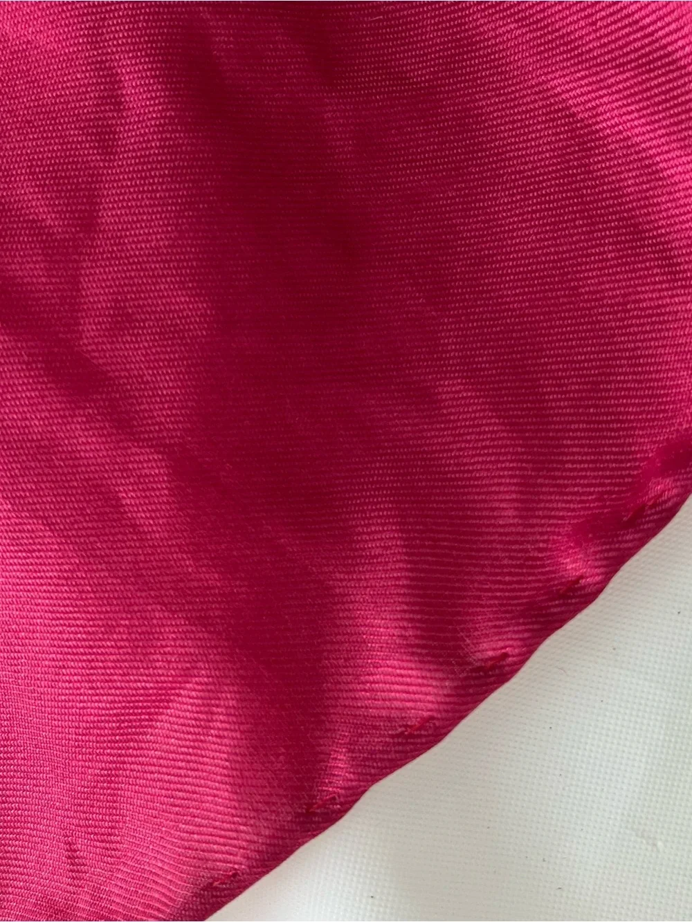 Silk Floral Pink & Magenta Woman’s Square Scarf, Geometric
